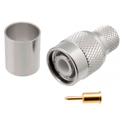 CONECTOR TNC RG213 MACHO CRIMP