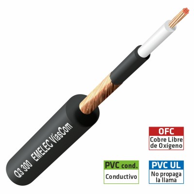 CABLE DE GUITARRA 1X0.22mm²...