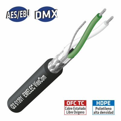 100MTS. CABLE DE AUDIO...