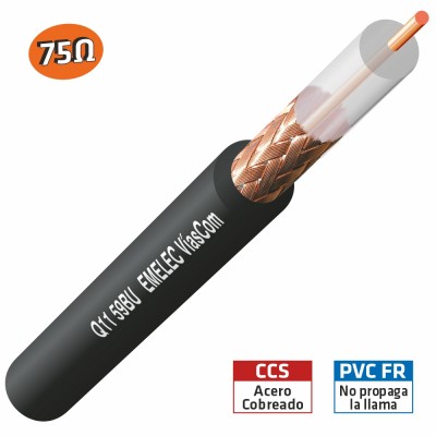 100M. CABLE COAXIAL DE...