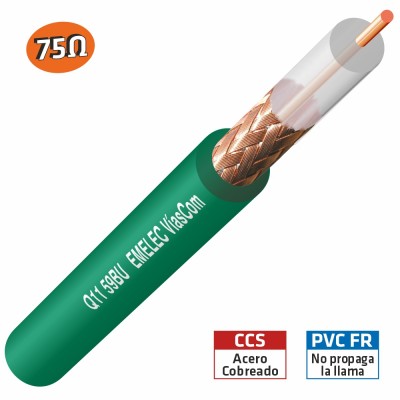 100M. CABLE COAXIAL DE...