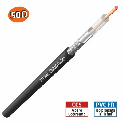 100M. CABLE COAXIAL RF100A...