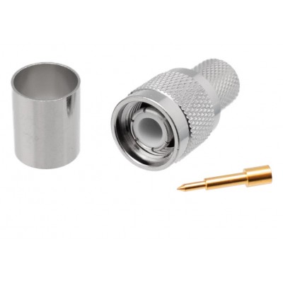 CONECTOR TNC MACHO CRIMPAR...