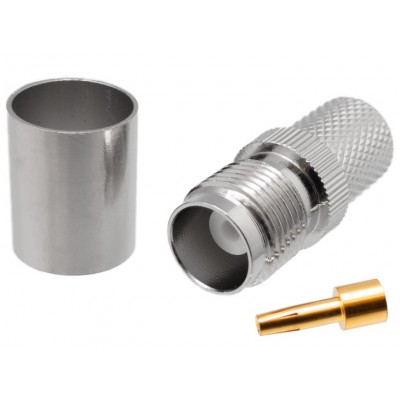 CONECTOR TNC HEMBRA CRIMPAR...