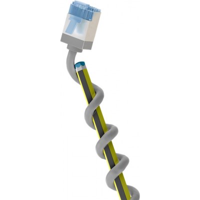 Cable gris RJ45 S/FTP sin...