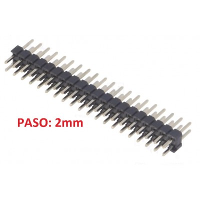 TIRA 2x20 PINS MACHO PASO...
