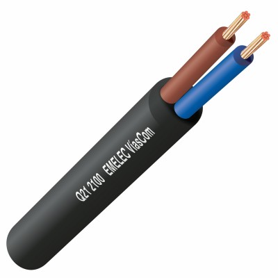 CABLE DE 2x1mm² NEGRO...