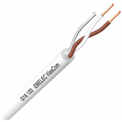 1X2X24AWG TELEFONICO ACI BLANC