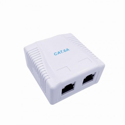 Caja superficie 2 x RJ45...