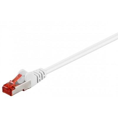 CABLE CAT 6 U/UTP cobre blanco