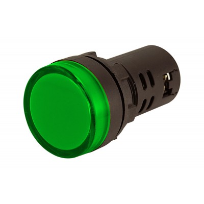 PILOTO LED MULTICHIP VERDE 24V